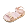thumbnail image 5 of Liyamei Fashionable Open Toe Sandals For Girls Soft Sole Casual Summer Footwear For Big Kids And Elementary School Students Girls Flat Sandals Size 9, 5 of 5