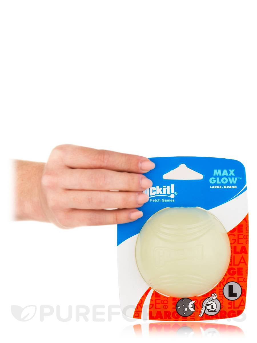 chuckit max glow ball small