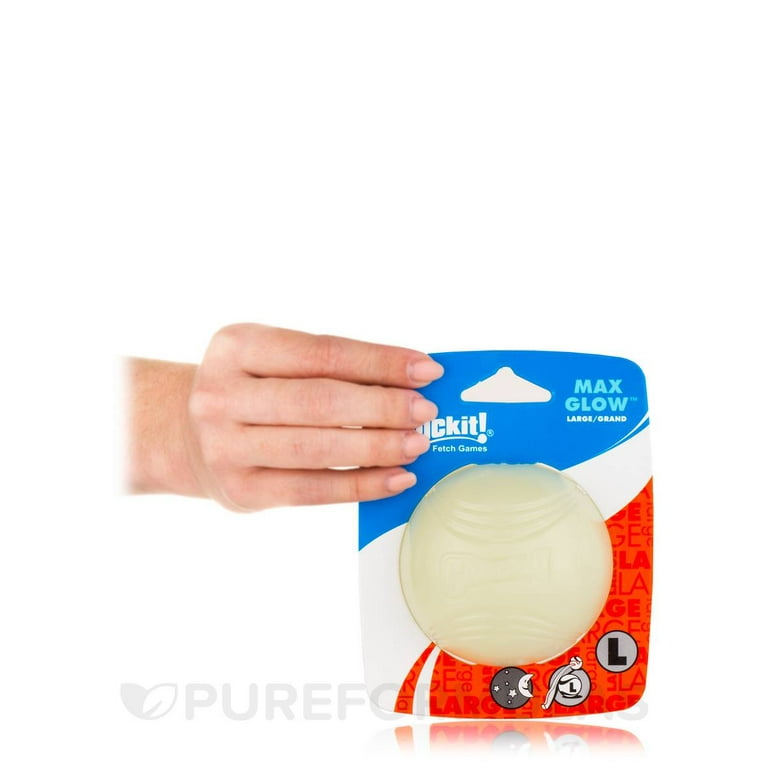 Chuckit glow cheap ball large