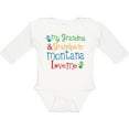 thumbnail image 3 of Inktastic Montana Grandma Loves Me Boys or Girls Long Sleeve Baby Bodysuit, 3 of 5