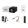 thumbnail image 1 of YG300 Pro LED Mini Projector 480x272 Pixels Supports 1080P HDMI-compatible USB Audio Portable Home Media Video Player Projector, 1 of 7