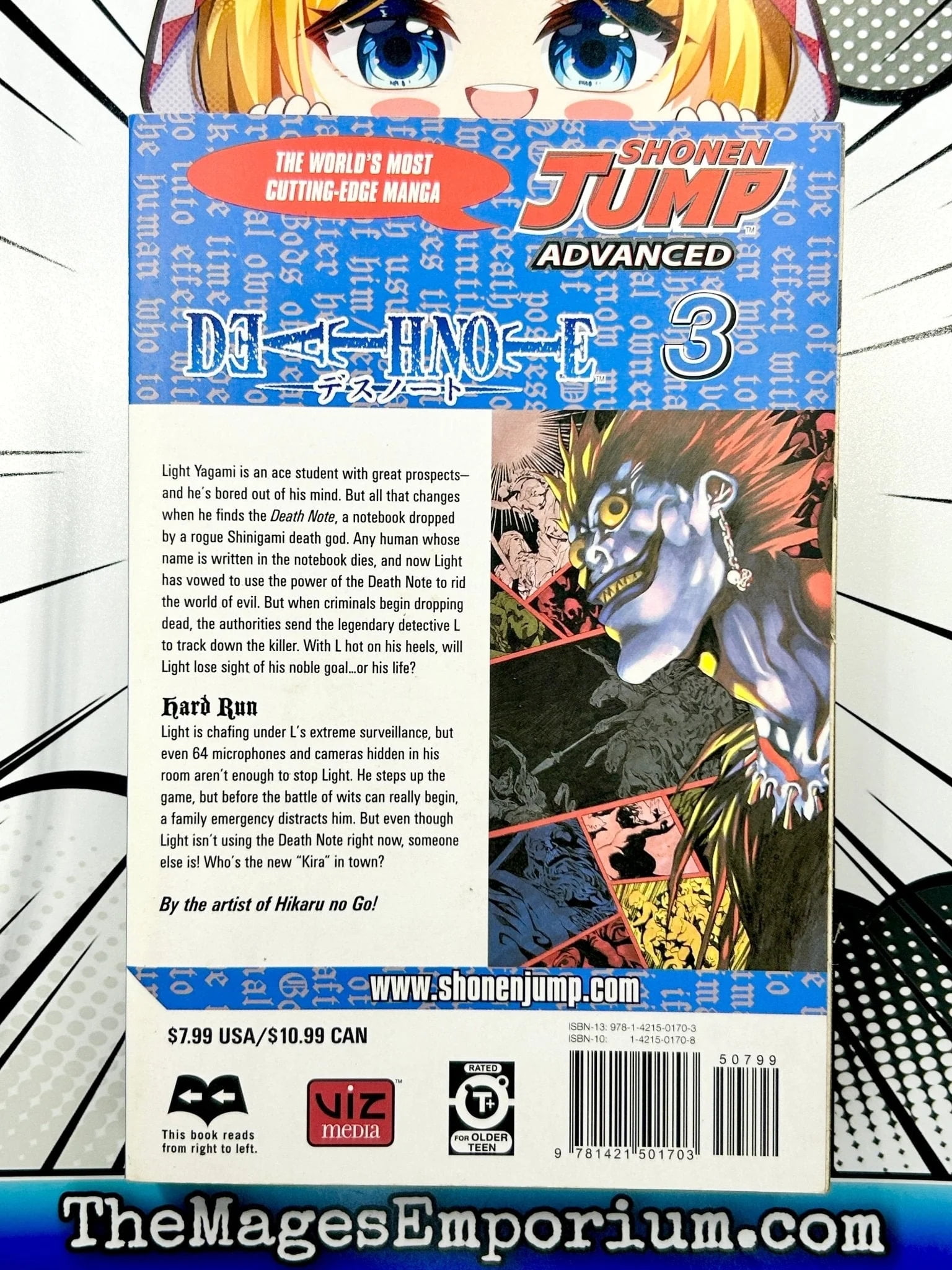 Tsugumi Ohba, Death Note, Vol. 3 Hard Run, Paperback - Walmart.com