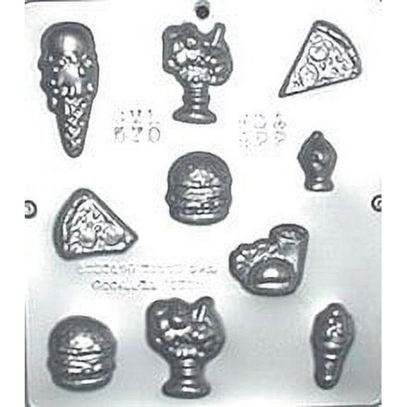 570 Snack Food Assortment Chocolate Candy Mold