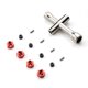 thumbnail image 1 of Montaje hexagonal de rueda Tholdsy 1/24 para coche Axial SCX24 accesorios RC piezas de repuesto Rojo, 1 of 6
