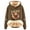 Bronze, variant on Fall Hoodie For Women Funny Cow Print Casual Loose Fit Comfort Christmas Sweatshirt Warm Soft Xmas Blouses Long Sleeve Y2K Outfits Fall Winter Pullover Loungewear Tops