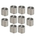 thumbnail image 4 of Noref Thread Repair Inserts,Thread Repair Nut,10Pcs Thread Repair Inserts Steel Wire Protection Sleeve Hardware Accessories M18 x 2, 4 of 8