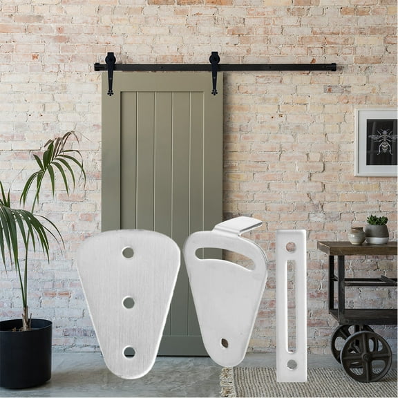 Cerradura de puerta corrediza BuyWeek Acero inoxidable