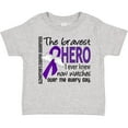 thumbnail image 3 of Inktastic Alzheimer's Disease Bravest Hero I Ever Knew 1 Boys or Girls Toddler T-Shirt, 3 of 5