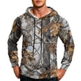 thumbnail image 2 of GrmtClth Mens Soft Realtree Camouflage Loungewear Drawstring Hood Kangaroo Pocket Long Sleeve Sweatshirt Street Relax Outfit Spring Autumn Winter Daily Home Wear, 2 of 8
