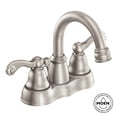thumbnail image 2 of Moen Traditional Chrome Two-Handle Bathroom Faucet, 2 of 4