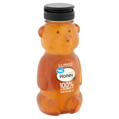 (2 Pack) Great Value Clover Honey, 12 oz (Best Natural Honey Brand)