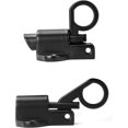 thumbnail image 4 of 2 pernos de puerta, cerradura automática para puertas de madera, puertas de baño, armarios, armarios, ventanas (negro) esquí esquí Gafas de esquí, 4 of 5