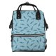 thumbnail image 1 of Fotbe Cute Shark Mochila Maternidad - Lona de Sarga Impermeable, Mochila de Pañales de Gran Capacidad con Múltiples Bolsillos y Correas Ajustables, 1 of 6