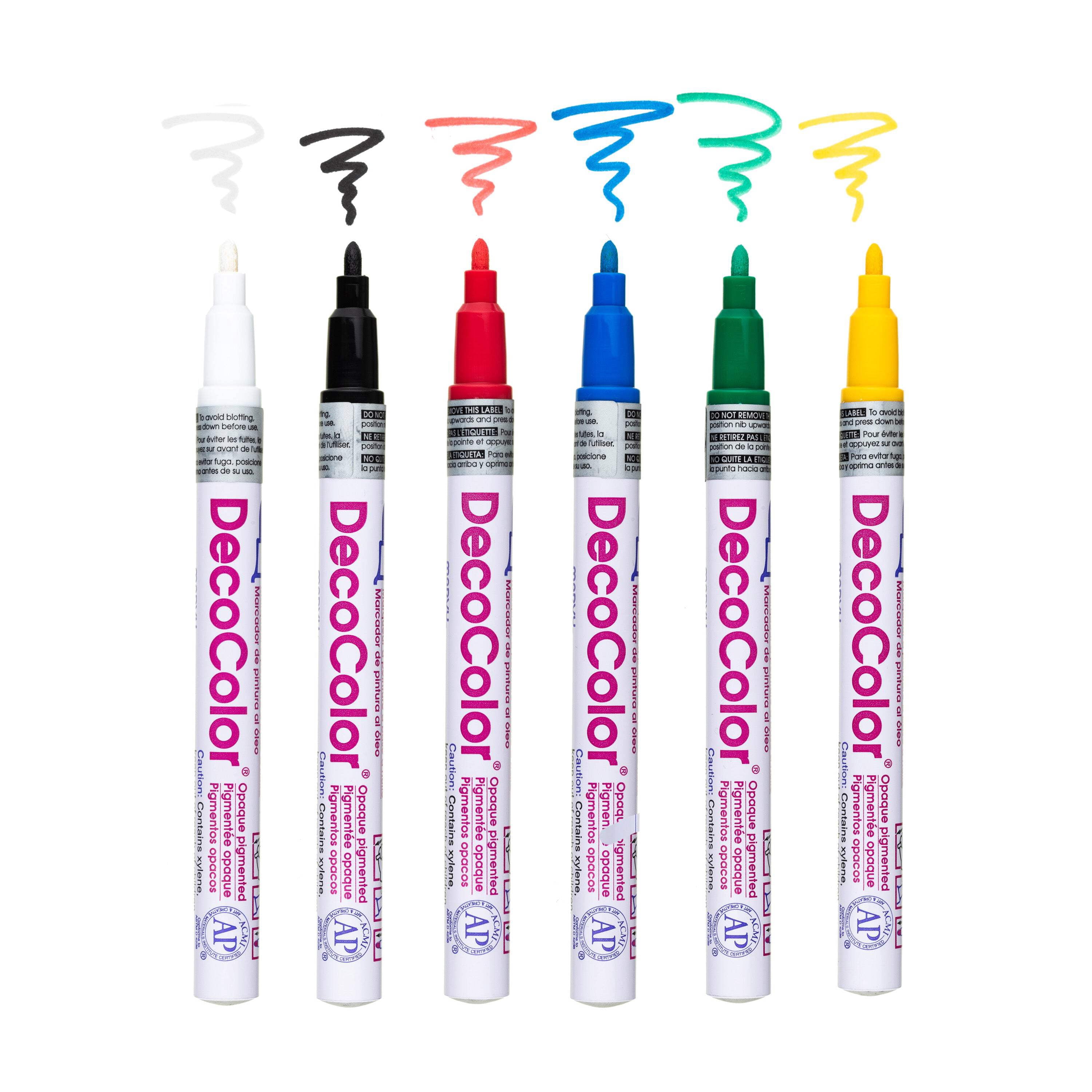DECOCOLOR® PAINT MARKER FINE TIP SET A