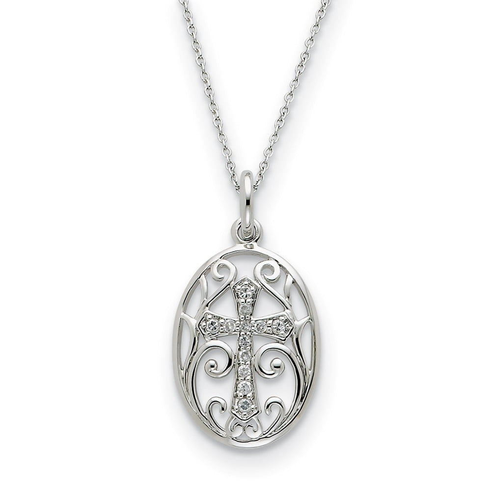 925 Sterling Silver CZ A Second Start 