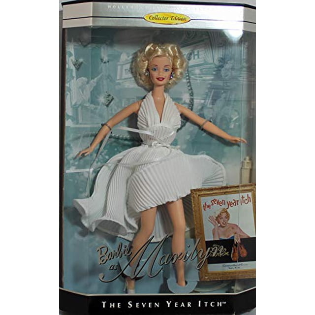 Figura Barbie Marilyn Blonde de La comezón de los siete años