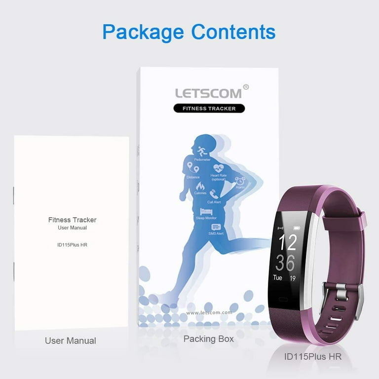 Letscom fitness tracker gps 2025