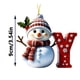 thumbnail image 1 of Adornos navideños personalizados con letras 2025 | Colgante acrílico para decorar el árbol | Adornos navideños personalizables para la decoración del hogar, 1 of 6
