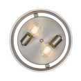 thumbnail image 4 of Golden Lighting 3168-Fm11 Channing 2 Light 11" Wide Flush Mount Drum Ceiling Fixture -, 4 of 6