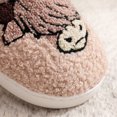 thumbnail image 3 of Pantufla Pantuflas Mujer Hombre Zapatillas de Invierno Antideslizantes Vaca Acogedora (38-39 (Tamaño de Ajuste 37-38 pies)) Likrtyny Tenis De Mujer Tenis De Hombre, 3 of 9