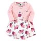 thumbnail image 1 of Hudson Baby - Conjunto de cárdigan y algodón para niñas, vestido casual, color rubor floral 5T US, 1 of 1