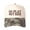 Beige camouflage, variant on GO PLAY OUTSIDE Letter Embroidered Color Block Trucker Hat Unisex Adjustable Cotton Breathable Fashion Cap for Travel Daily Wear