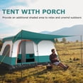 thumbnail image 2 of 6-8 Person Family Camping Tent with 2 Rooms and 2 Doors, Waterproof Tent for Camping Hiking, 2 of 9