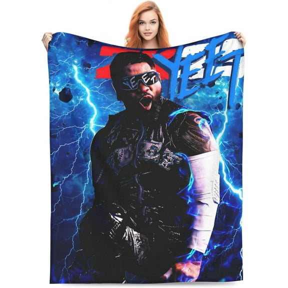 Jey USO Wrestler Throw Blanket Comfortable Air Conditioner Blanket Blankets for All Seasons Soft Blankets for Living Room for Camping