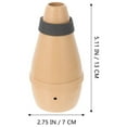 thumbnail image 2 of MasteelfCA 1pc Delicate Trumpet Mutes Practical Trumpet Silencers Musical Instrument Sourdine, 2 of 8