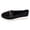 Black, variant on Women's Suede Penny Loafers Comfortable Daily Wear Flat Slip on Lightweight Work Business Casual Non Slip Dress Shoes Green Size 8