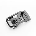 thumbnail image 4 of Men's Business Single‑Row Belt, Eagle‑Pattern Automatic Metal Buckle, Faux Leather Strap, Adjustable Fit, Sleek Formal Style for Suits & Dress Pants, Men Belts Black Free Size, 4 of 9