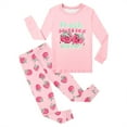 thumbnail image 1 of Ensemble de Pyjama pour Petit Garçon, Chandail à Enfiler à Col Ras du Cou, Doux et Décontracté, Ensemble de Pyjama, Pyjama pour Fille 6T, 1 of 3
