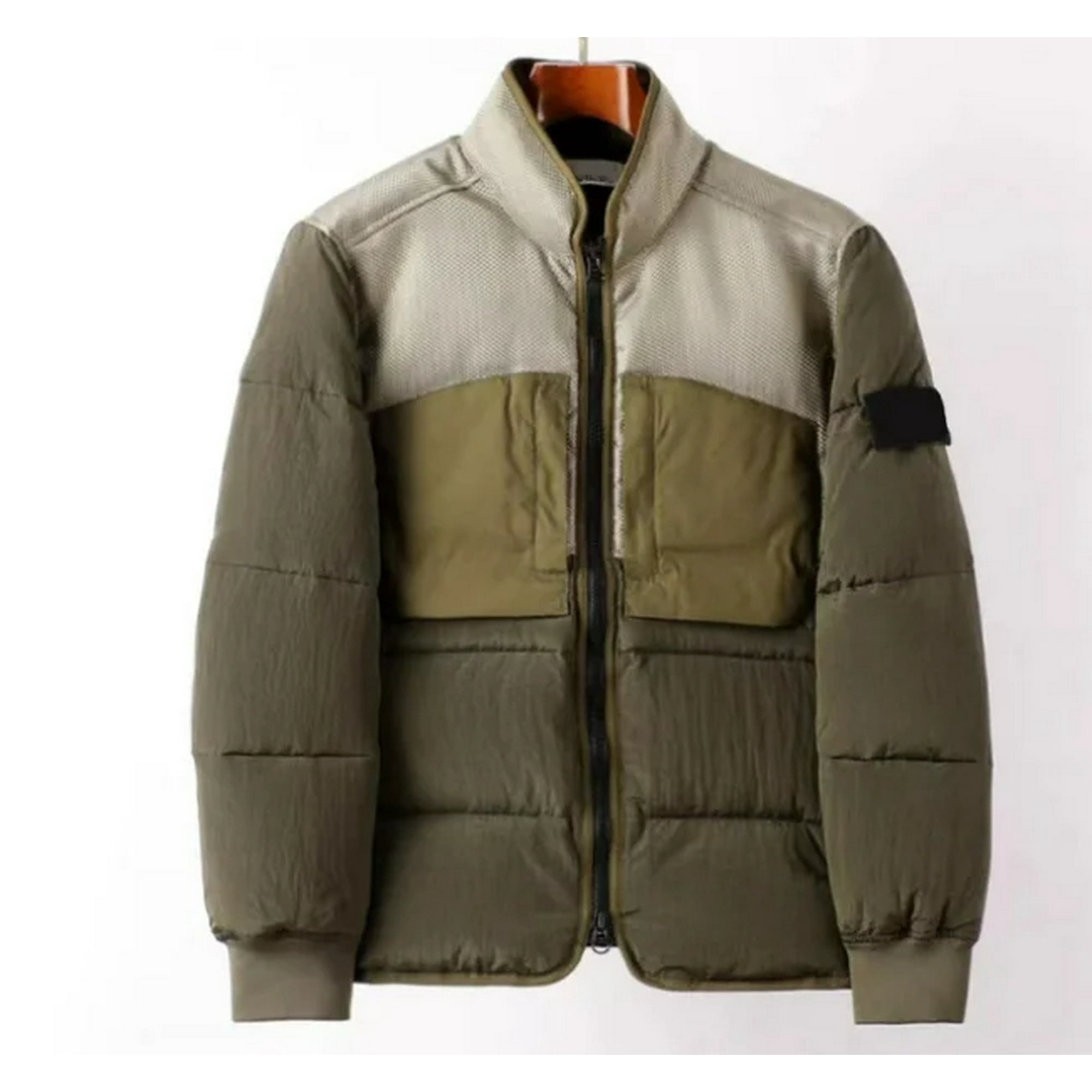 Veste de Luxe Parka en Pierre Veste d'Hiver en Duvet