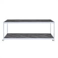 thumbnail image 2 of Picket House Furnishings Lennon Metal Frame Coffee Table in Charcoal/Chrome, 2 of 9