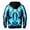 Blue, variant on Weebloom Kids Halloween Hoodies For Boys Funny Skeleton Graphic Fleece Toddler Hoodie Pullover Tops,Size 4-14 Y