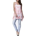 thumbnail image 2 of Simply Couture Sleeveless Sublimation Sharkbite Hem Tunic Dress, Womens, 2 of 2