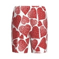 thumbnail image 5 of Naloa Hearts Men's Short Pajama Pants, Lounge Comfort Shorts with Elasticized Waistband and Side Pockets - Small, 5 of 9