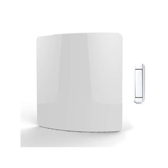 Heath Zenith White Plastic Wireless Door Chime Extender - Walmart.com