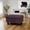Amaranth, variant on Storage Ottoman Tufted Footrest Stools with Nailhead Trim Fabric Ottoman Bench for Bedroom Living Room Entryway for Living Room, Light Grey