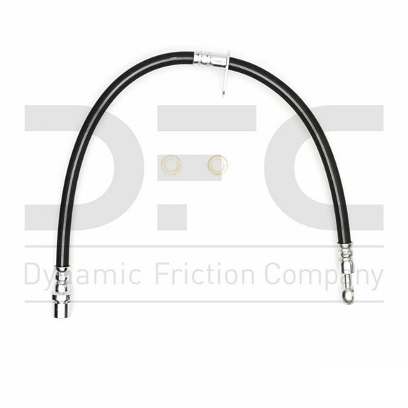 Front Dynamic Friction Company Brake Line Hose 350-13018 For 1992-1997 Subaru SVX