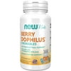 NOW Supplements, BerryDophilus™ with 2 Billion, 10 Probiotic Strains, 60 Chewables, Packaging May Vary