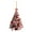 Red Style 3, variant on Rdhnmea 4 Styles Christmas Tree Shaped Ornaments Small Acrylic Candy Cane Lollipop Hanging Pendants Mini Xmas Figurines for Indoors Home Party DIY Gift Decor