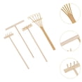 thumbnail image 6 of yotijay 4 Pieces Rake Garden Sand Mini Tools Miniature for Desktop Birthday Gift, 6 of 9