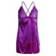 thumbnail image 5 of de mujer Lencería erótica camisón seda ropa de dormir conjunto de espalda en T - XL púrpura, 5 of 8