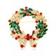 thumbnail image 1 of Ruifaya ☮Broche de copo de nieve navideño brillante con delicados diamantes de imitación para mujer, 1 of 7