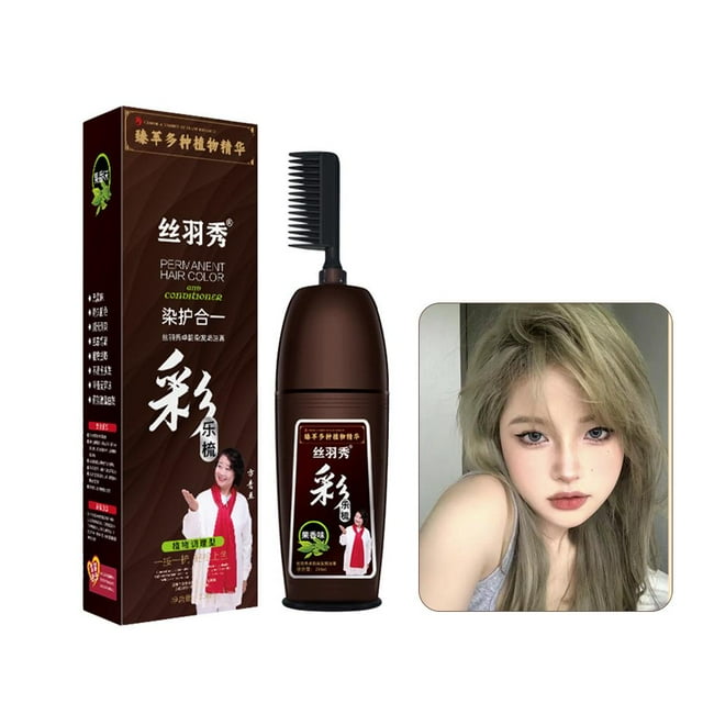 Hair Dye, Home Use, Vegetable Dye Material, 1 Piece, Healthy and Convenient