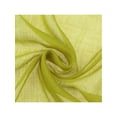 thumbnail image 4 of Bufanda de invierno cálida de imitación de cachemira INSPIRE CHIC, chal de franjas de color sólido para mujeres y hombres 78.7"x27.6" amarillo verde, 4 of 6