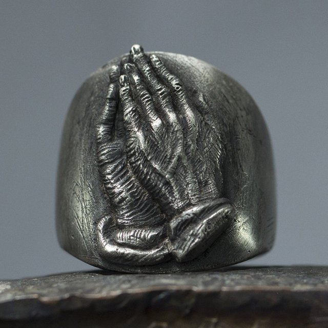 Anillo de calavera de diablo satánico Punk gótico, anillo de acero inoxidable Vintage Steampunk para hombre, joyería de motorista de Hiphop para motocicleta Rock, venta al por mayor Tan Jianjun unisex