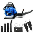thumbnail image 2 of Floseru 900CFM Backpack Gas Leaf Blower 75.6CC 4 Cycle Ergonomic Harness System 210MPH Low Vibration Cruise Control Powerful Gas Blowers for Lawn Yard Care Gifts for Dad, 2 of 9
