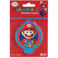 Bakery Crafts Super Mario 3.25" Birthday Candle